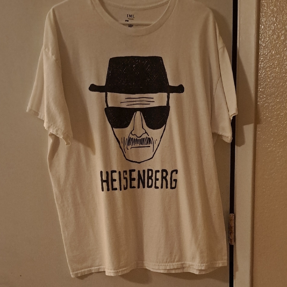 IML Men's /unisex Breaking Bad Short Sleeve Tee oversized - White